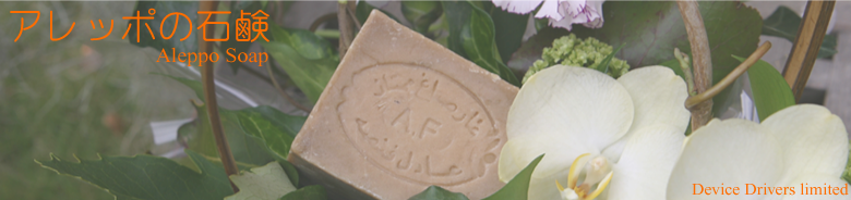 aleppo soap title banner